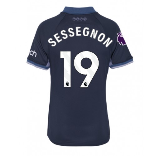 Fotbalové Dres Tottenham Hotspur Ryan Sessegnon #19 Dámské Venkovní 2023-24 Krátký Rukáv